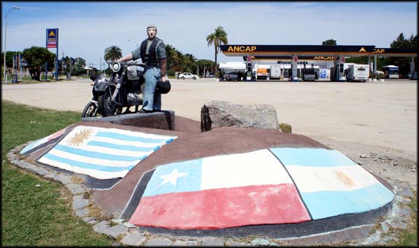 As motos são queridas no Uruguai